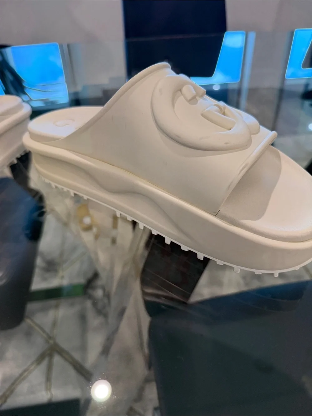Soft rubber GG Off White
